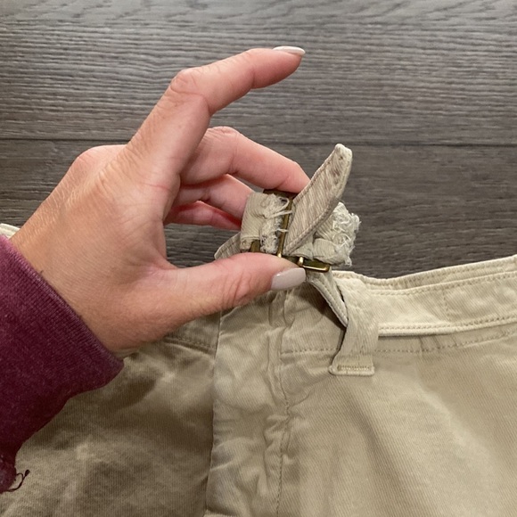 See by CHLOE | Tan Cotton Belted Shorts | Size 4 - Picture 6 of 13